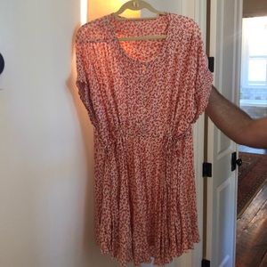 Free People floral tunic
